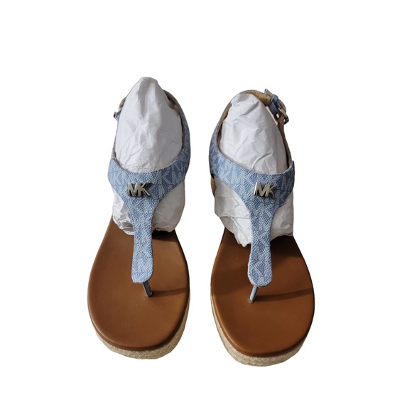Michael Kors Baby Blue Espadrille sandals - Picture 1 of 7